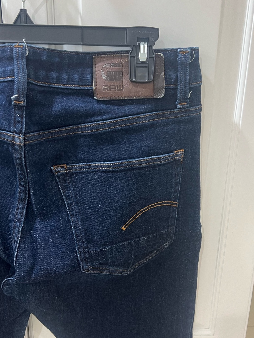 G-Star Raw Men 32x30 dark Blue slim straight Jeans - Picture 4 of 7